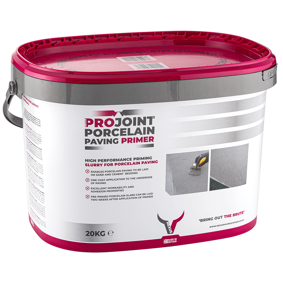 ProJoint Porcelain Paving Primer 20kg Tile Brand