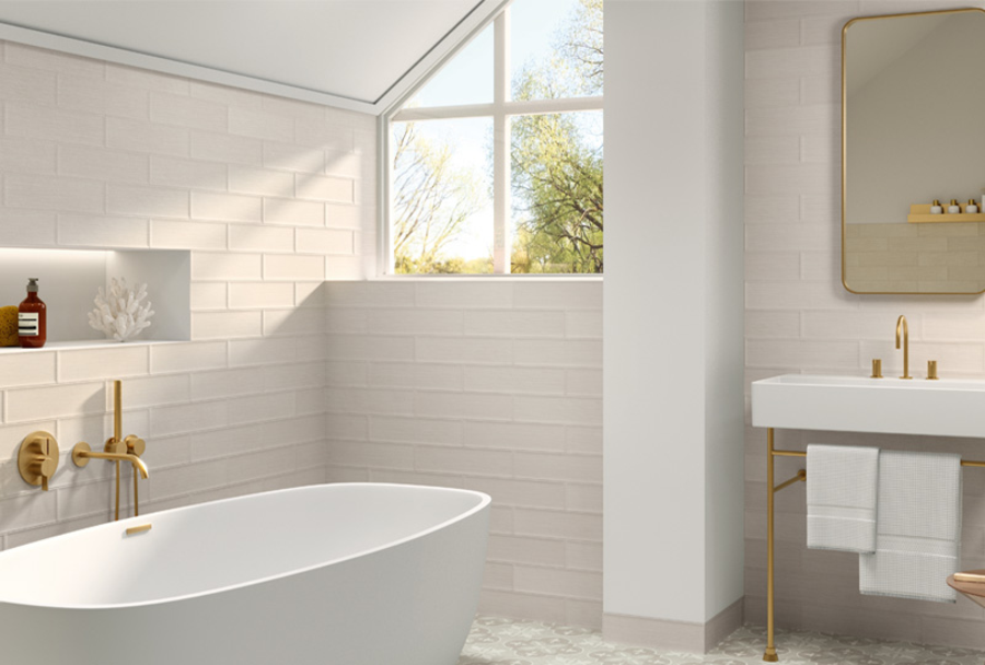 How to Tile Around a Window