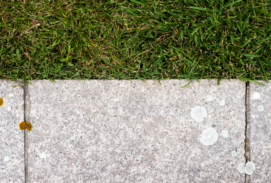 How to Remove White Spots from Paving Slabs