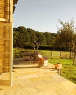 Picture of Mandalay Buff Limestone 600x900mm Calibrated Paving Slabs