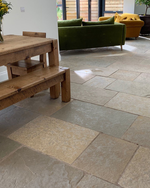 Picture of Somerset Limestone Tiles - Tumbled & Brushed