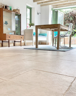 Picture of Provence Bianco Antique Limestone Effect Porcelain Tiles