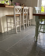 Picture of Camden Grey Limestone Tiles - Tumbled & Brushed