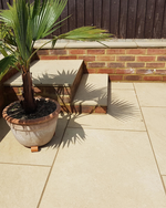 Picture of Martello Beige Outdoor Porcelain Paving Slab Tiles