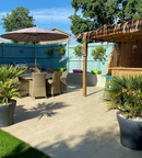 Picture of Martello Beige Outdoor Porcelain Paving Slab Tiles