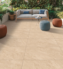 Picture of Lithos Beige Porcelain Outdoor Paving Slab Tiles