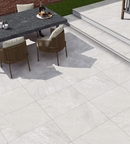 Picture of Luxor Silver Porcelain Paving Slabs