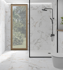 Picture of Venetian Calacatta Matte Marble Effect Porcelain Tiles