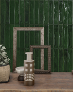 Picture of Heritage Bottle Green Metro Tiles