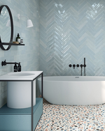 Picture of Tiffany Aqua Metro Tiles