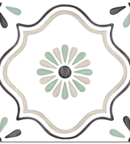 Picture of Wentworth Flower Patterned Tiles