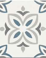 Picture of Flower Azul Patterned Tiles