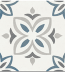 Picture of Flower Azul Patterned Tiles