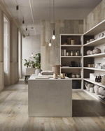 Picture of Farmhouse Rustic Natural Wood Effect Porcelain Tiles