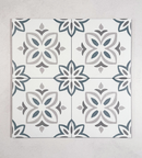 Picture of Flower Azul Patterned Tiles