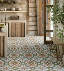Picture of Ammoudi Green Patterned Tiles