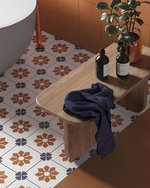 Picture of Retro Flower Patterned Tiles