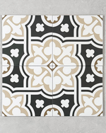 Picture of Retro Black Patterned Tiles