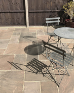 Picture of Classic Autumn Umber Sandstone 18.8 sqm Calibrated Paving Slab Pack