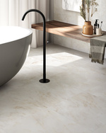 Picture of Calacatta Amber Matte Marble Effect Porcelain Tiles
