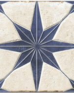 Picture of Celestial Blue Patterned Tiles