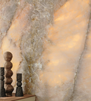 Picture of Luminous Topaz Polished Onyx Effect Porcelain Tiles