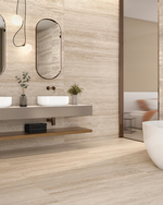Picture of Athena Travertine Stone Effect Porcelain Tiles