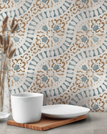 Picture of Zafra Rose Patterned Tiles 