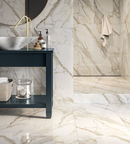 Picture of Gilded Ember Polished Marble Effect Porcelain Tiles