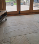 Picture of Tudor Brushed Sandstone Outdoor Paving Slabs