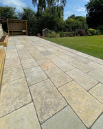 Picture of Somerset Tumbled & Brushed Limestone Outdoor Paving Slabs