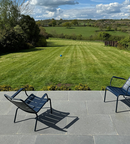 Picture of Parisian Grey Limestone Outdoor Paving Slabs - Tumbled