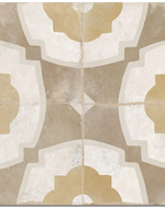 Picture of Delphine Mustard Patterned Tiles