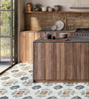 Picture of Delphine Blue Patterned Tiles