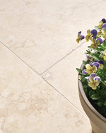 Picture of Monaco Tumbled Limestone Outdoor Paving Slabs