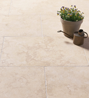 Picture of Monaco Tumbled Limestone Outdoor Paving Slabs