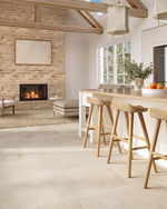 Picture of Charterhouse Beige Antique Limestone Effect Porcelain Tiles 