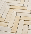 Picture of Tuscan Beige Sandstone Sawn & Tumbled Cobbles
